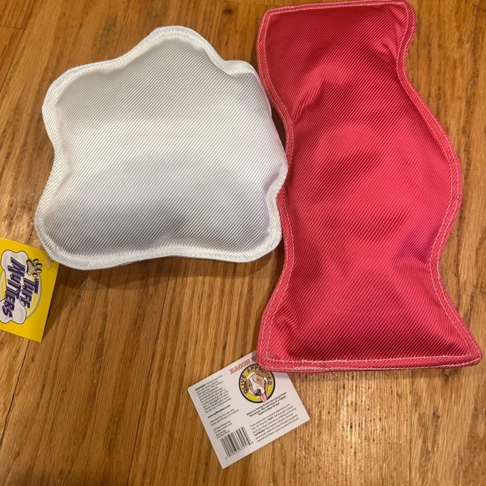 Tuff Mutter Eggs & Bacon Squeaky Dog toys